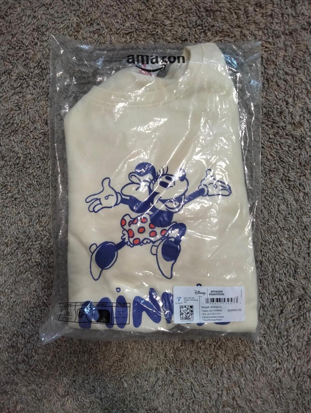 Disney Minnie Mouse Sweatshirt Womens Small New Graphic Pull Over - Picture 4 of 4